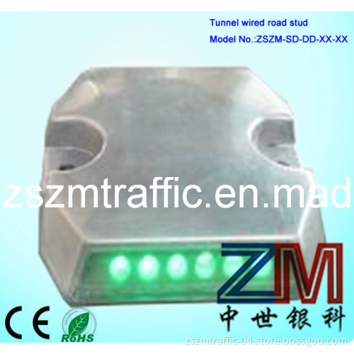 Wired Tunnel Road Stud with Leading Functions